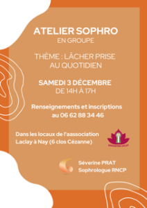 Atelier Sophro - La cher prise 2022