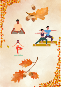 Brown and Orange Illustrative Thank You Autumn (Poster)